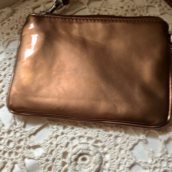 Coach Wristlet- Metallic Bronze- NWOT - Picture 3 of 14